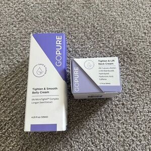GOPURE Tighten & Smooth Belly Cream + Neck Cream